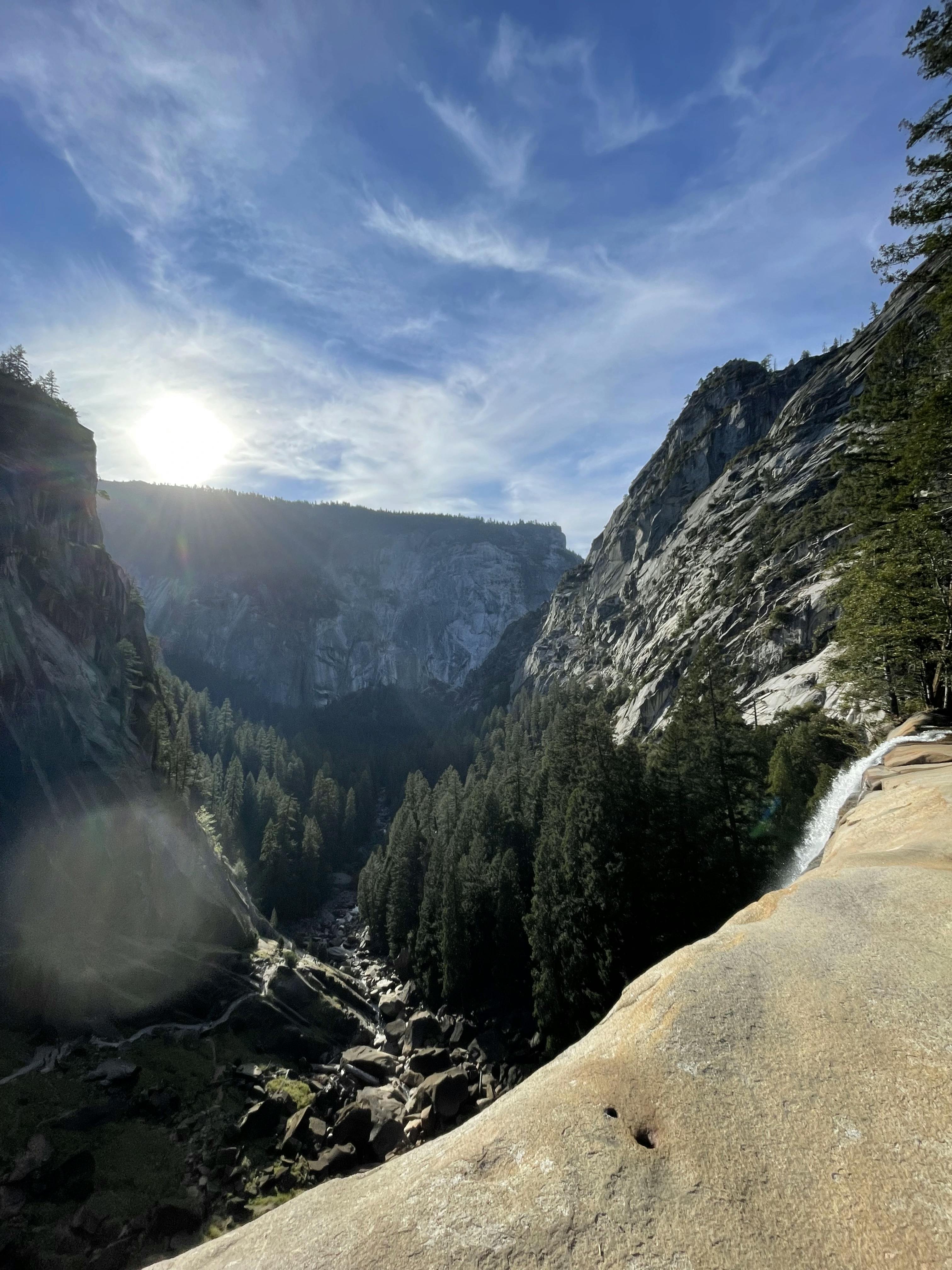 Matt at Yosemite, California